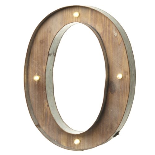 Light up LED Letter – O