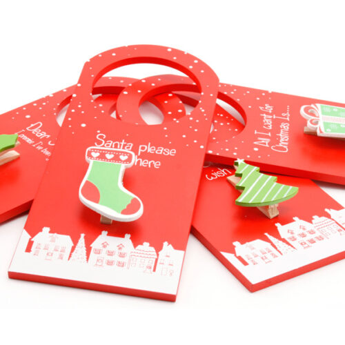 Christmas wish list hanger