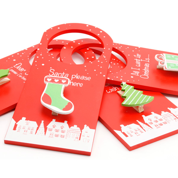 Christmas wish list hanger