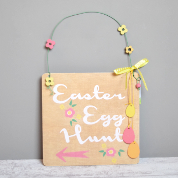 Easter Egg Hunt Plaque