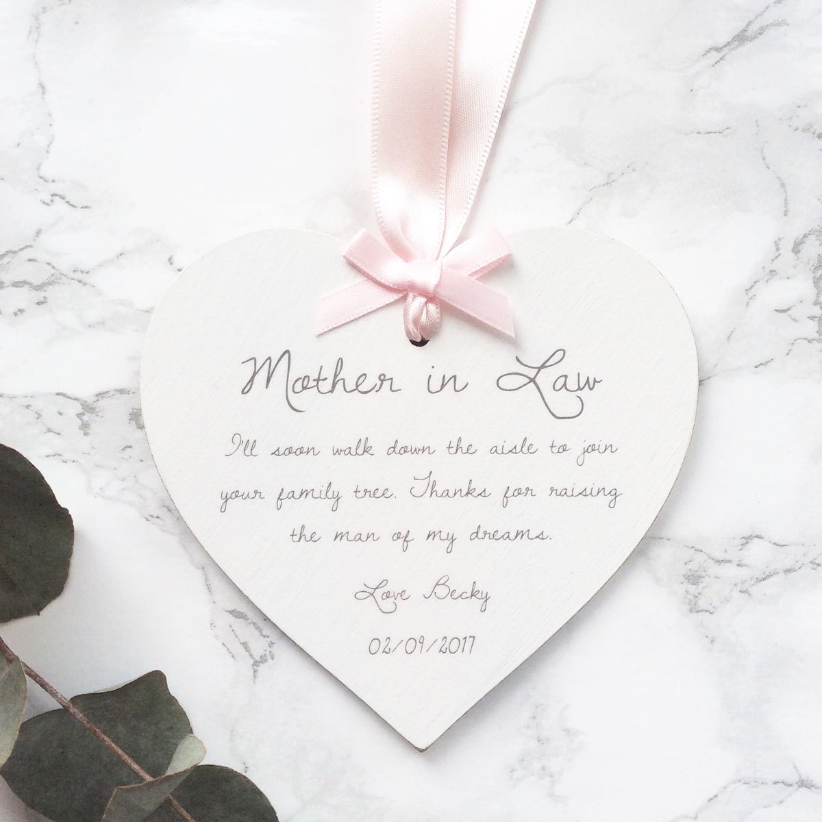 Wedding Heart - Joining the Family Tree