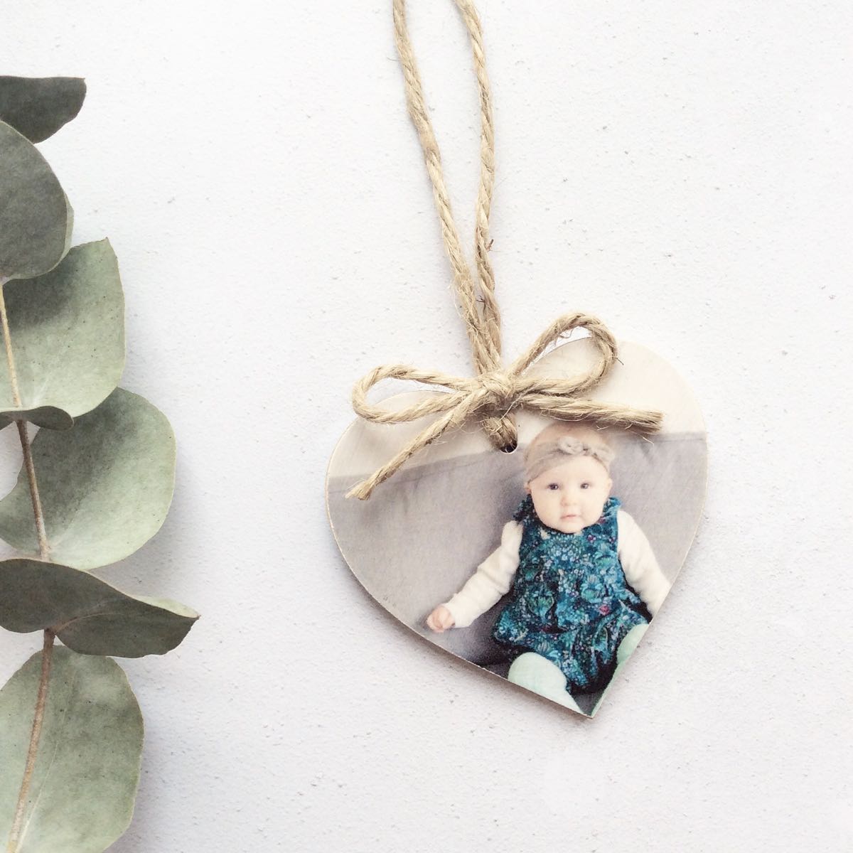 Personalised Wooden Photo Heart