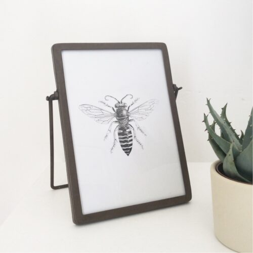 Industrial Metal Photo Frame