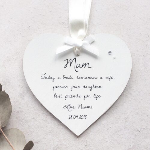 Wedding Heart - Forever your daughter